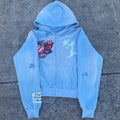 Light Blue “Pape Relieves Anxiety” Zipups